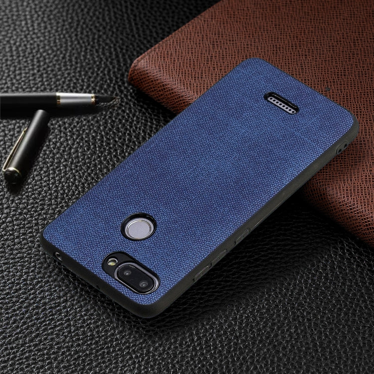 Shockproof Matching Denim PC + PU + TPU Protective Case for Xiaomi Redmi 6A