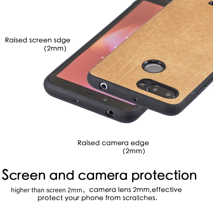 Shockproof Matching Denim PC + PU + TPU Protective Case for Xiaomi Redmi 6A