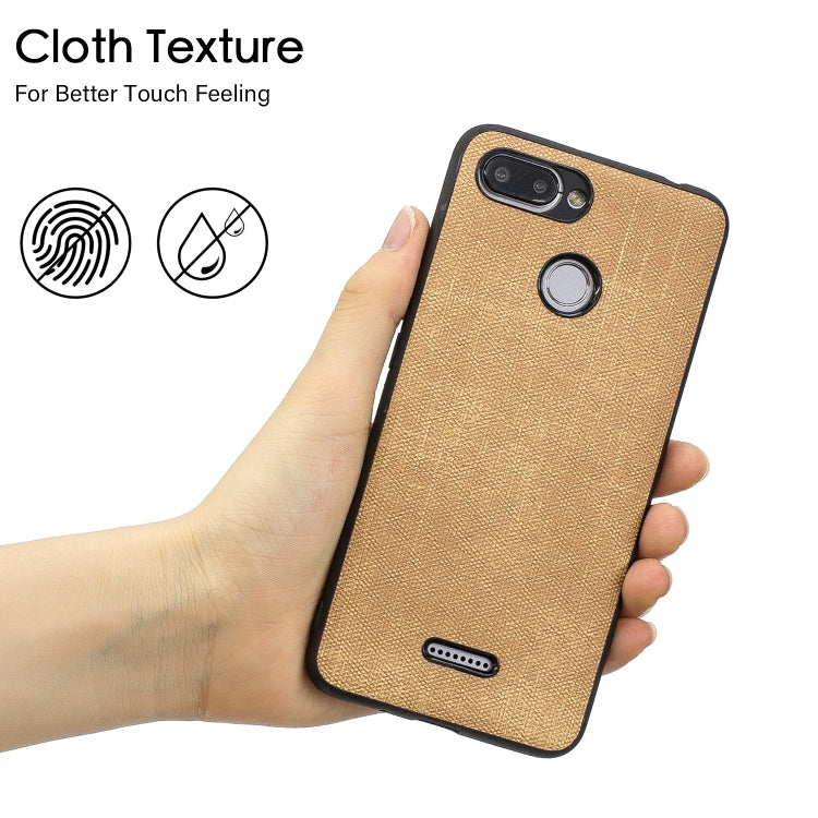 Shockproof Matching Denim PC + PU + TPU Protective Case for Xiaomi Redmi 6A