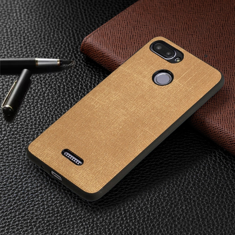 Shockproof Matching Denim PC + PU + TPU Protective Case for Xiaomi Redmi 6A