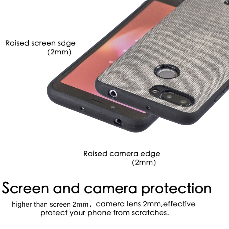 Shockproof Matching Denim PC + PU + TPU Protective Case for Xiaomi Redmi 6A