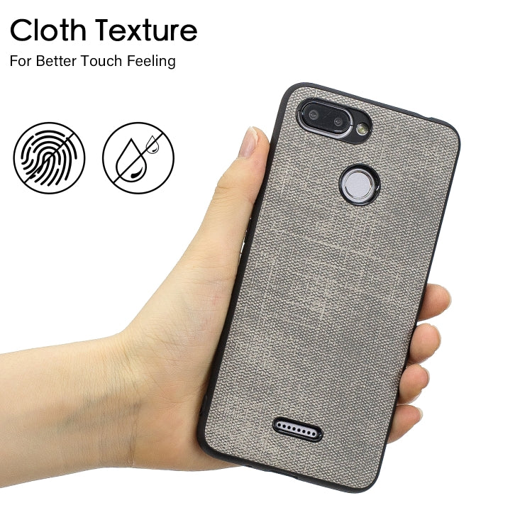 Shockproof Matching Denim PC + PU + TPU Protective Case for Xiaomi Redmi 6A