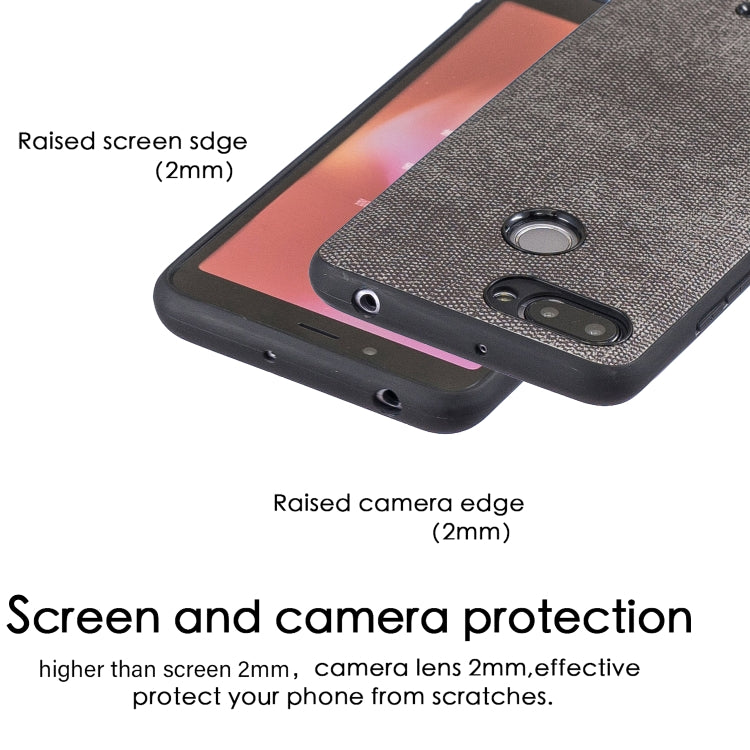 Shockproof Matching Denim PC + PU + TPU Protective Case for Xiaomi Redmi 6A