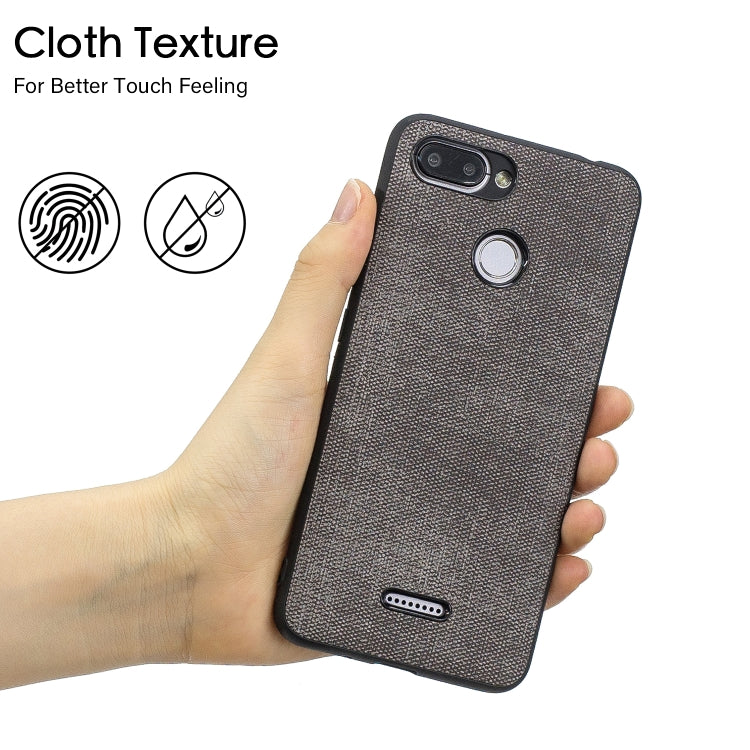 Shockproof Matching Denim PC + PU + TPU Protective Case for Xiaomi Redmi 6A