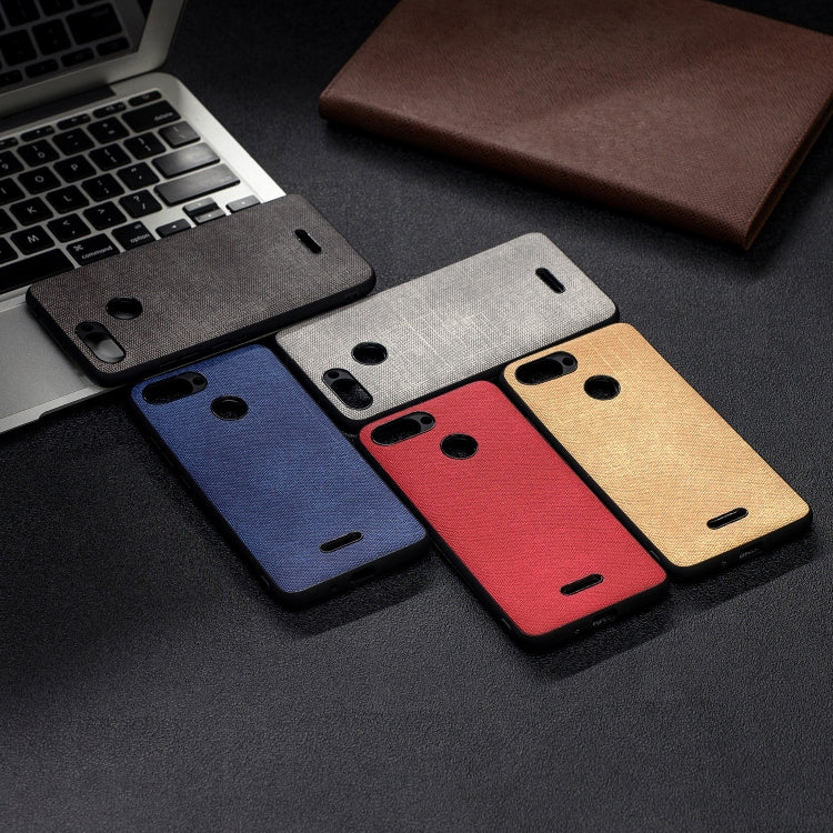 Shockproof Matching Denim PC + PU + TPU Protective Case for Xiaomi Redmi 6A