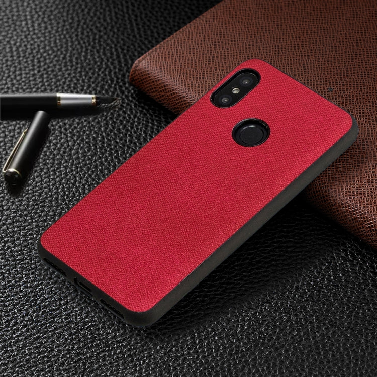 Shockproof Matching Denim PC + PU + TPU Protective Case for Xiaomi Redmi Note 6 Pro