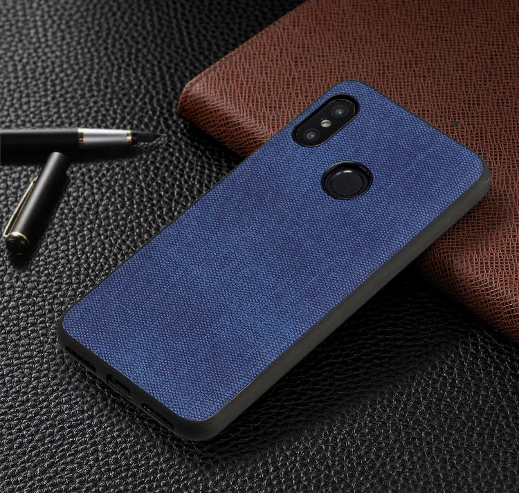 Shockproof Matching Denim PC + PU + TPU Protective Case for Xiaomi Redmi Note 6 Pro