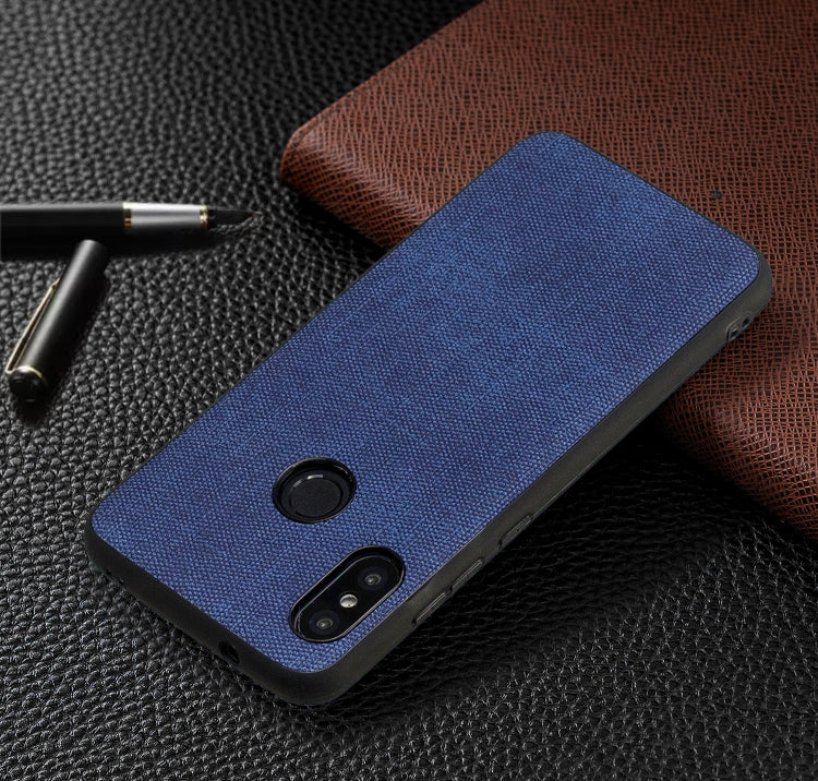 Shockproof Matching Denim PC + PU + TPU Protective Case for Xiaomi Redmi Note 6 Pro