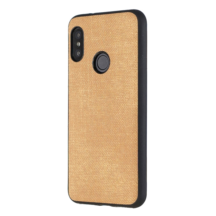 Shockproof Matching Denim PC + PU + TPU Protective Case for Xiaomi Redmi Note 6 Pro