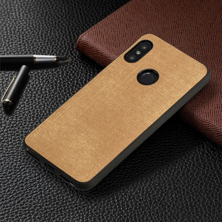 Shockproof Matching Denim PC + PU + TPU Protective Case for Xiaomi Redmi Note 6 Pro