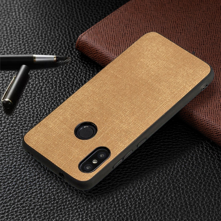 Shockproof Matching Denim PC + PU + TPU Protective Case for Xiaomi Redmi Note 6 Pro