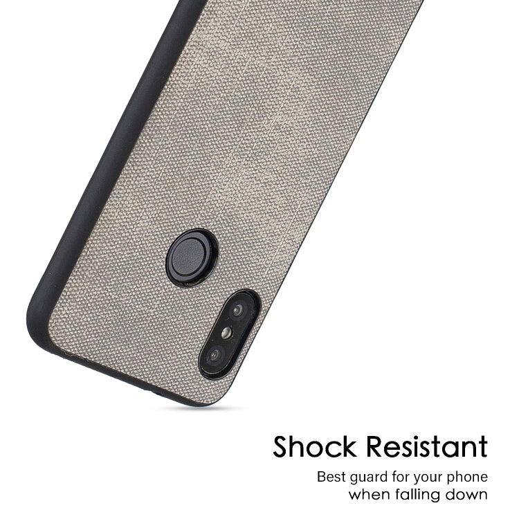 Shockproof Matching Denim PC + PU + TPU Protective Case for Xiaomi Redmi Note 6 Pro
