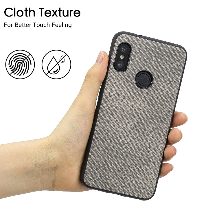 Shockproof Matching Denim PC + PU + TPU Protective Case for Xiaomi Redmi Note 6 Pro