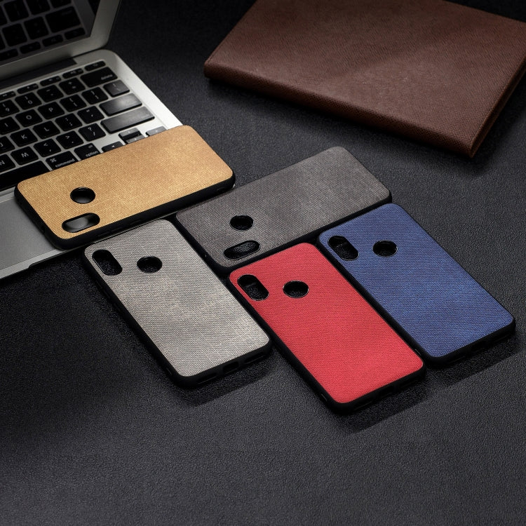 Shockproof Matching Denim PC + PU + TPU Protective Case for Xiaomi Redmi Note 6 Pro