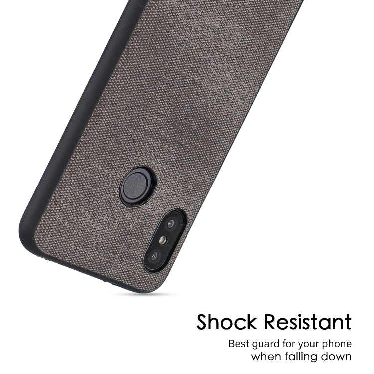 Shockproof Matching Denim PC + PU + TPU Protective Case for Xiaomi Redmi Note 6 Pro
