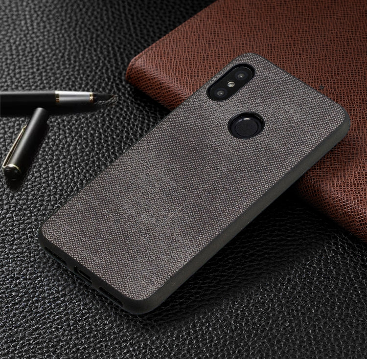 Shockproof Matching Denim PC + PU + TPU Protective Case for Xiaomi Redmi Note 6 Pro