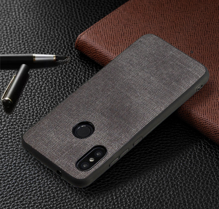 Shockproof Matching Denim PC + PU + TPU Protective Case for Xiaomi Redmi Note 6 Pro