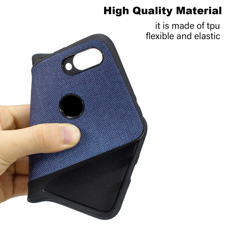 Shockproof Matching Denim PC + PU + TPU Protective Case for Xiaomi Redmi Note 7
