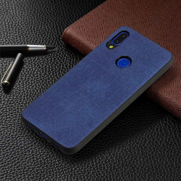 Shockproof Matching Denim PC + PU + TPU Protective Case for Xiaomi Redmi Note 7