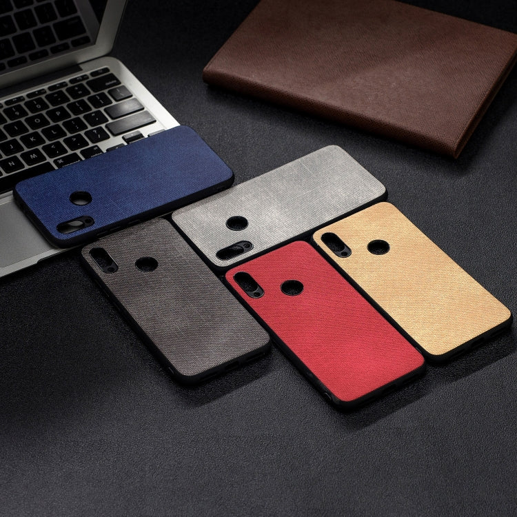 Shockproof Matching Denim PC + PU + TPU Protective Case for Xiaomi Redmi Note 7