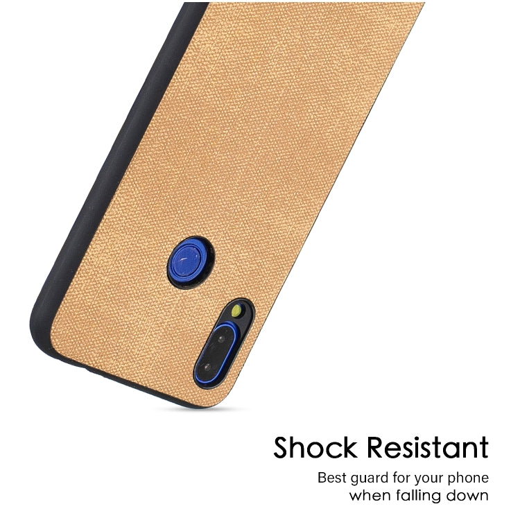 Shockproof Matching Denim PC + PU + TPU Protective Case for Xiaomi Redmi Note 7