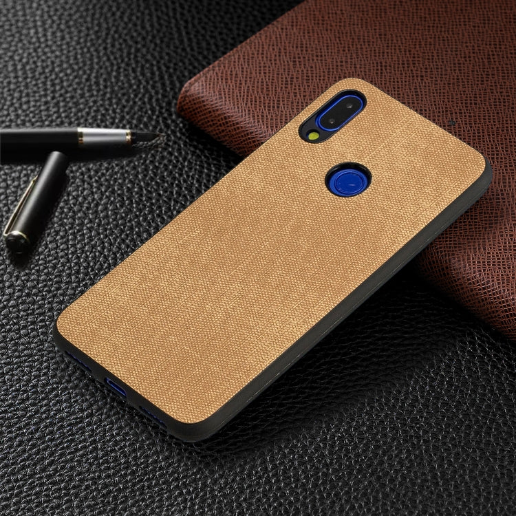 Shockproof Matching Denim PC + PU + TPU Protective Case for Xiaomi Redmi Note 7