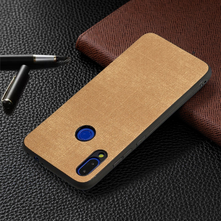 Shockproof Matching Denim PC + PU + TPU Protective Case for Xiaomi Redmi Note 7