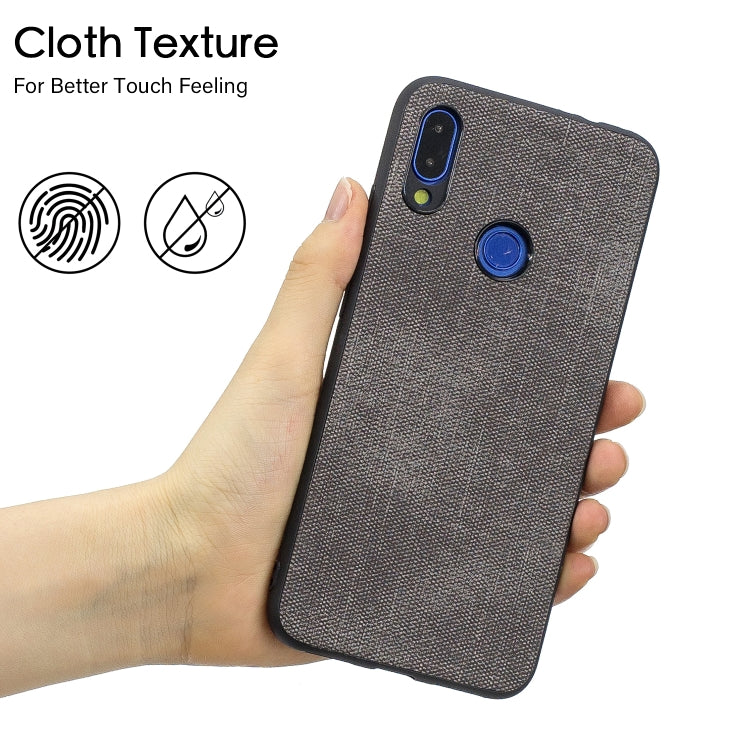 Shockproof Matching Denim PC + PU + TPU Protective Case for Xiaomi Redmi Note 7