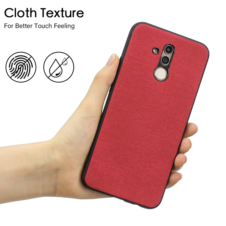 Shockproof Matching Denim PC + PU + TPU Protective Case for Huawei Mate 20 Lite