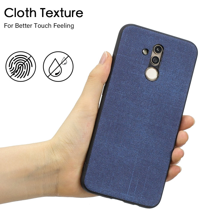 Shockproof Matching Denim PC + PU + TPU Protective Case for Huawei Mate 20 Lite