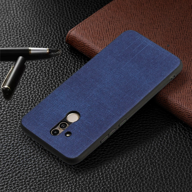 Shockproof Matching Denim PC + PU + TPU Protective Case for Huawei Mate 20 Lite