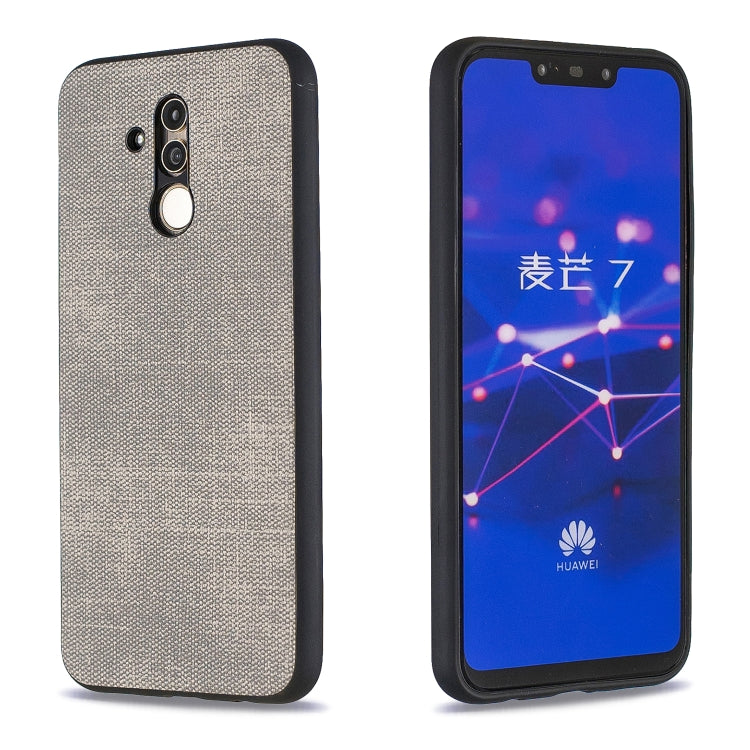 Shockproof Matching Denim PC + PU + TPU Protective Case for Huawei Mate 20 Lite