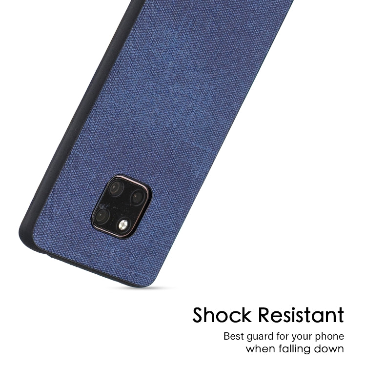 Shockproof Matching Denim PC + PU + TPU Protective Case for Huawei Mate 20 Pro