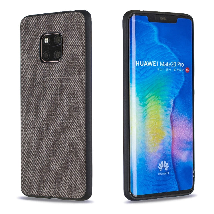 Shockproof Matching Denim PC + PU + TPU Protective Case for Huawei Mate 20 Pro