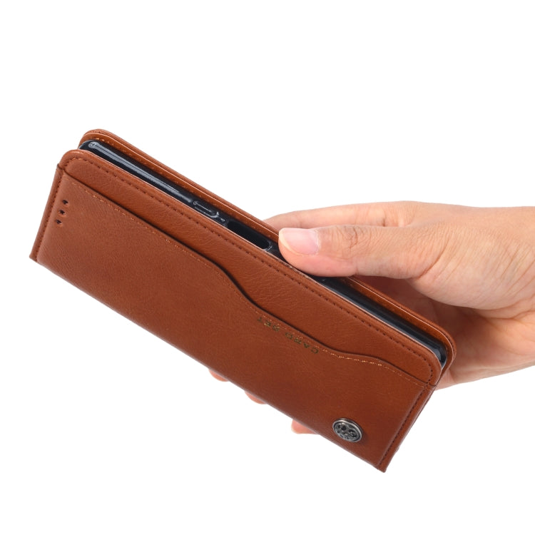 Knead Skin Texture Horizontal Flip Leather Case for Sony Xperia 10, with Photo Frame & Holder & Card Slots & Wallet