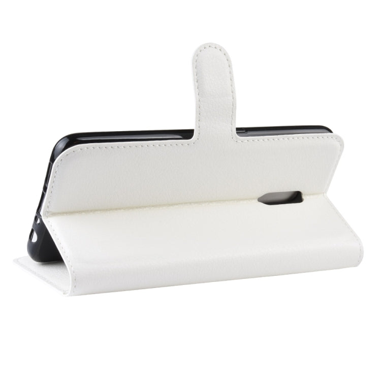 Litchi Texture Horizontal Flip PU Leather Case for OPPO Reno, with Wallet & Holder & Card Slots