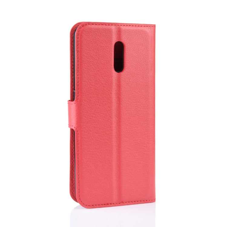 Litchi Texture Horizontal Flip PU Leather Case for OPPO Reno, with Wallet & Holder & Card Slots