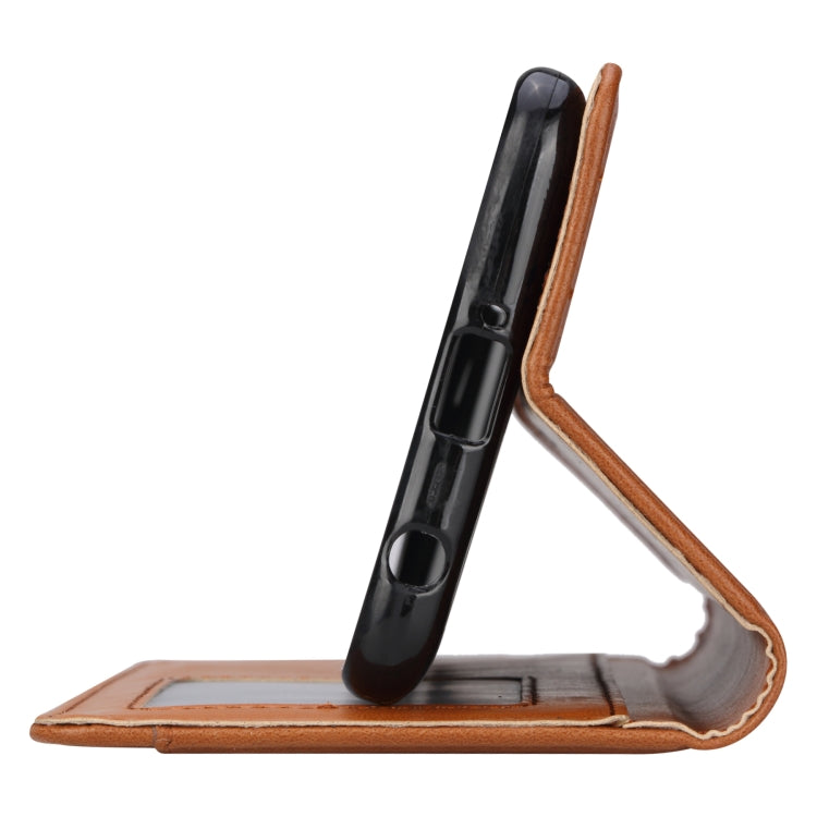 Knead Skin Texture Horizontal Flip Leather Case for LG K10 (2018), with Photo Frame & Holder & Card Slots & Wallet