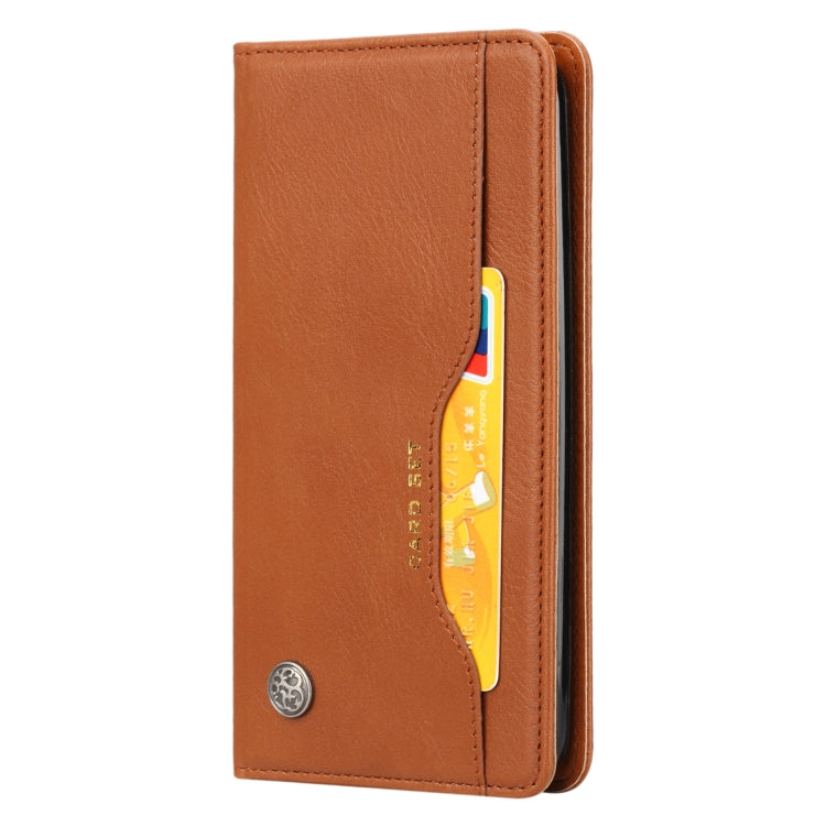 Knead Skin Texture Horizontal Flip Leather Case for LG K10 (2018), with Photo Frame & Holder & Card Slots & Wallet