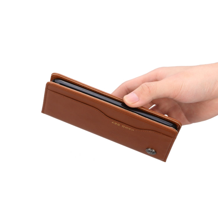 Knead Skin Texture Horizontal Flip Leather Case for LG K10 (2018), with Photo Frame & Holder & Card Slots & Wallet