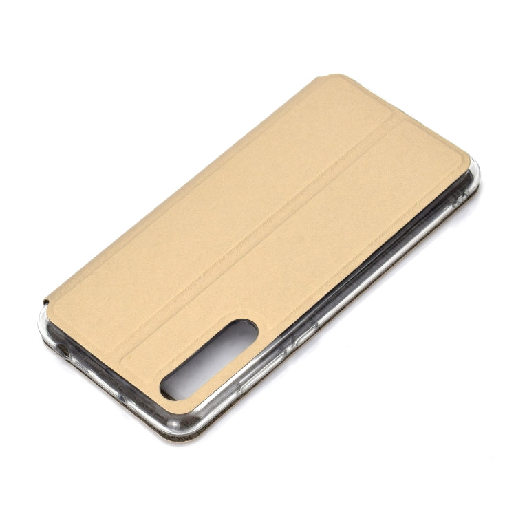 Frosted Texture Horizontal Flip Leather Case for Huawei P20 Pro, with Call Display ID & Holder