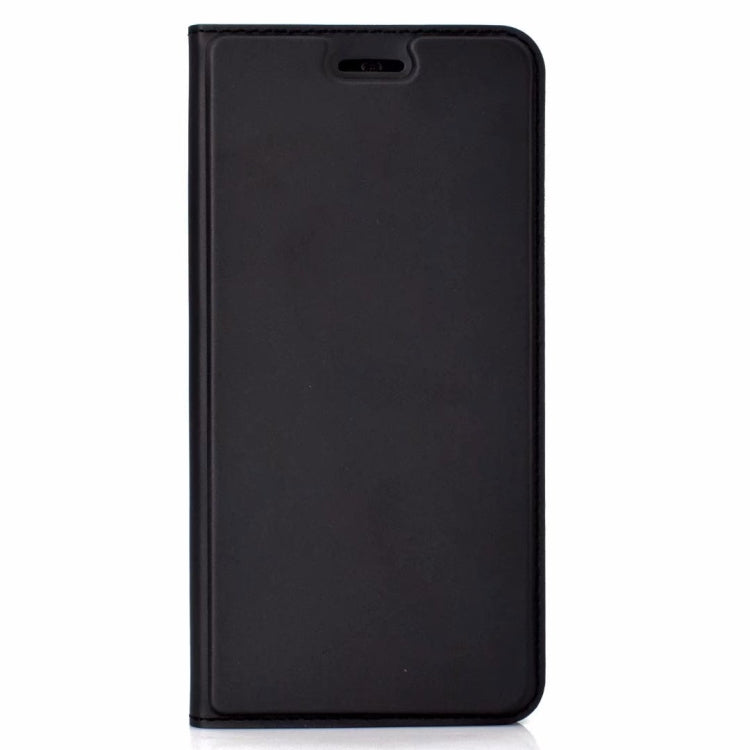 Ultra-thin Pressed Magnetic TPU+PU Leather Case for Huawei P30 Lite with Card Slot & Holder
