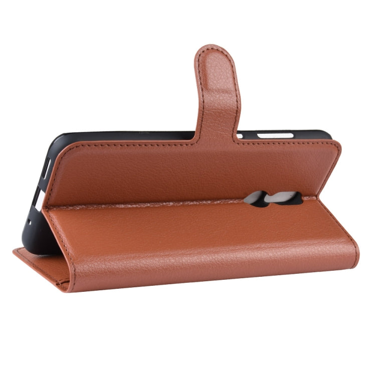 Litchi Texture Horizontal Flip Leather Case for Nokia 3.2, with Wallet & Holder & Card Slots