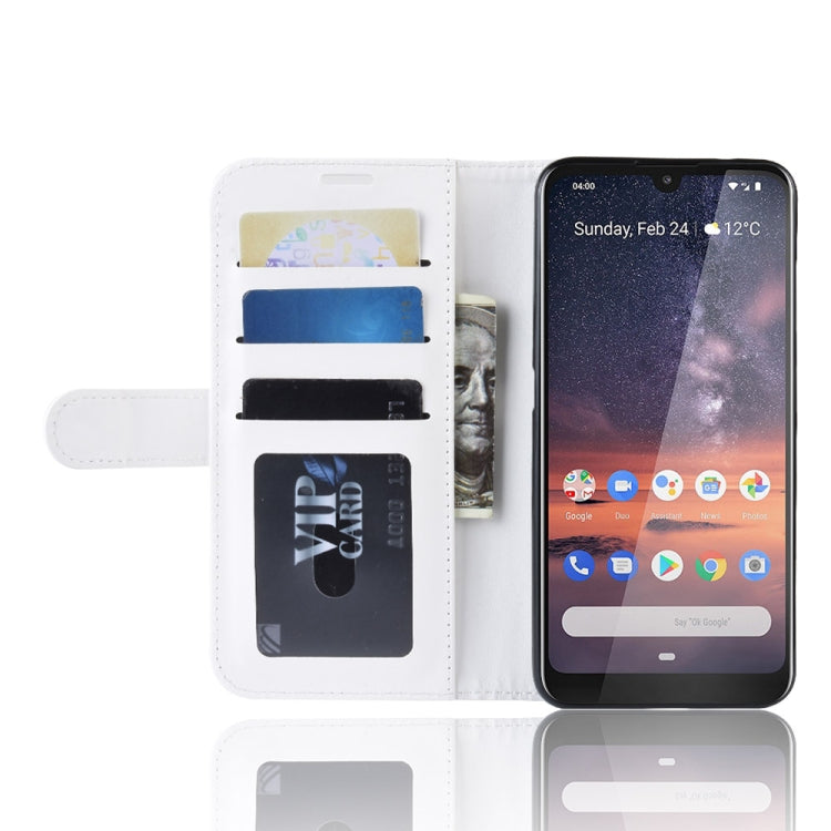 Crazy Horse Texture Horizontal Flip PU Leather Case for Nokai 3.2, with Wallet & Holder & Card Slots & Photo Frame