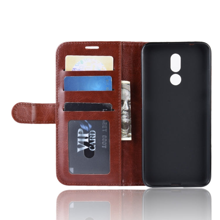 Crazy Horse Texture Horizontal Flip PU Leather Case for Nokai 3.2, with Wallet & Holder & Card Slots & Photo Frame