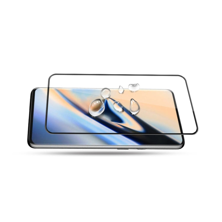 mocolo 0.33mm 9H 3D Curved Full Screen Tempered Glass Film for Oneplus 7 Pro / Oneplus 7T Pro (Black)