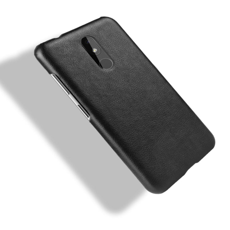 Shockproof Litchi Texture PC + PU Case For Nokia 3.2