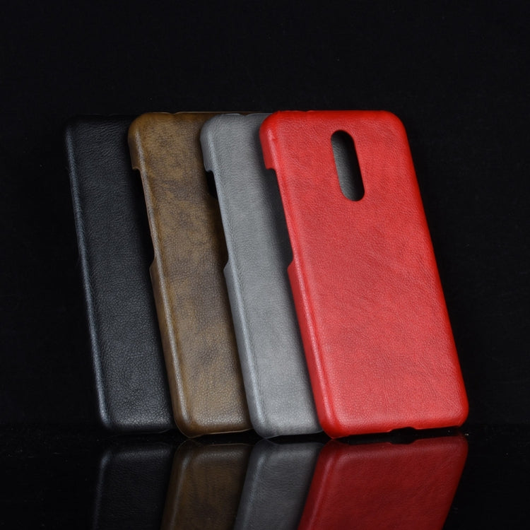 Shockproof Litchi Texture PC + PU Case For Nokia 3.2