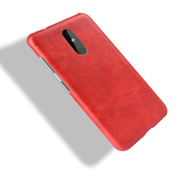 Shockproof Litchi Texture PC + PU Case For Nokia 3.2