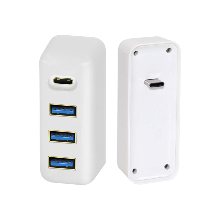 USB Type-C 61W Laptop Power Dock Multi-function HUB with 3 USB 3.0 Interface 1 Type-C Interface